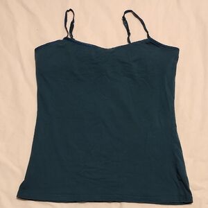 SO Perfect Cami Dark Teal Spaghetti Strap Women's Tank Top